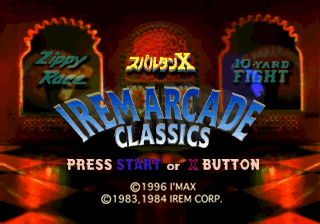 Irem Arcade Classics screenshot 2 for Sega Saturn